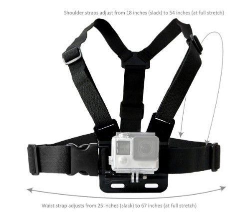 Кріплення на груди (Chest mount) GoPro+ Засувка J-Hook КР07 фото