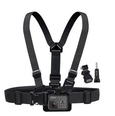 Кріплення на груди Puluz для екшн камер GoPro, SJCAM та інших екшн камер, засувка і болт в комплекті 00903 фото