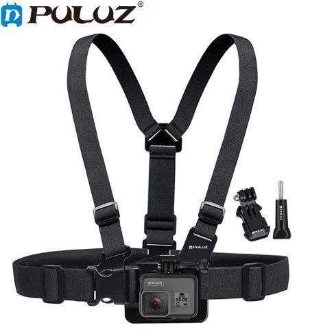 Кріплення на груди Puluz для екшн камер GoPro, SJCAM та інших екшн камер, засувка і болт в комплекті 00903 фото