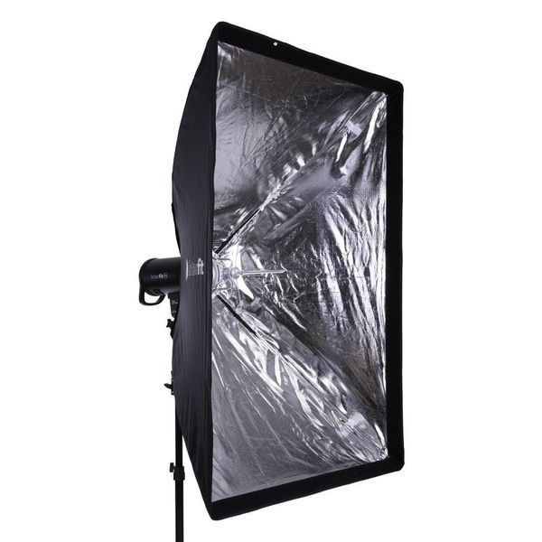 Софтбокс парасоль з сотнями Visico EB-072G 80x120cм quickly umbrella 58353 фото
