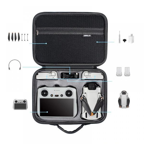 Кейс DJI Mini 3 Pro пружний ремінь на плече STARTRC 1110960 3500 фото