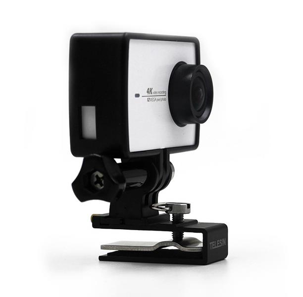 Металеве кріплення на кепку,рюкзак Telesin для екшн камер GoPro.Xiaomi, SJcam 01064/GP-CAP-M01 фото