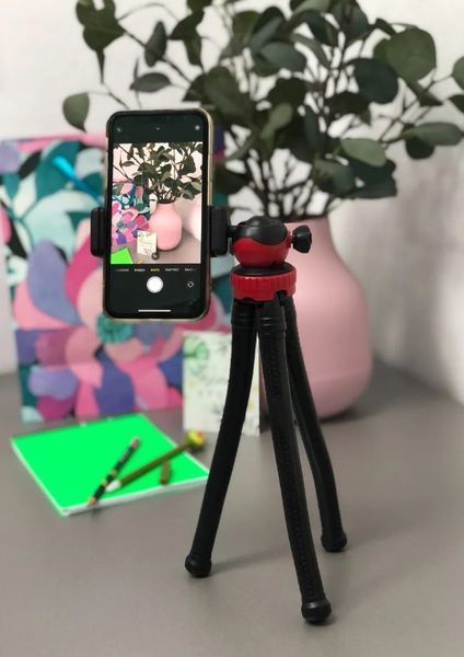 Штатив для телефона/ Штатив для фотоапарата/Монопод для телефона/ Штатив трипод для телефона настільний 00746 фото