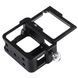 Металева рамка для GoPro Hero 7/5/6 з задньою кришкою і UV фільтром (Aluminum Frame) 00818 фото 4