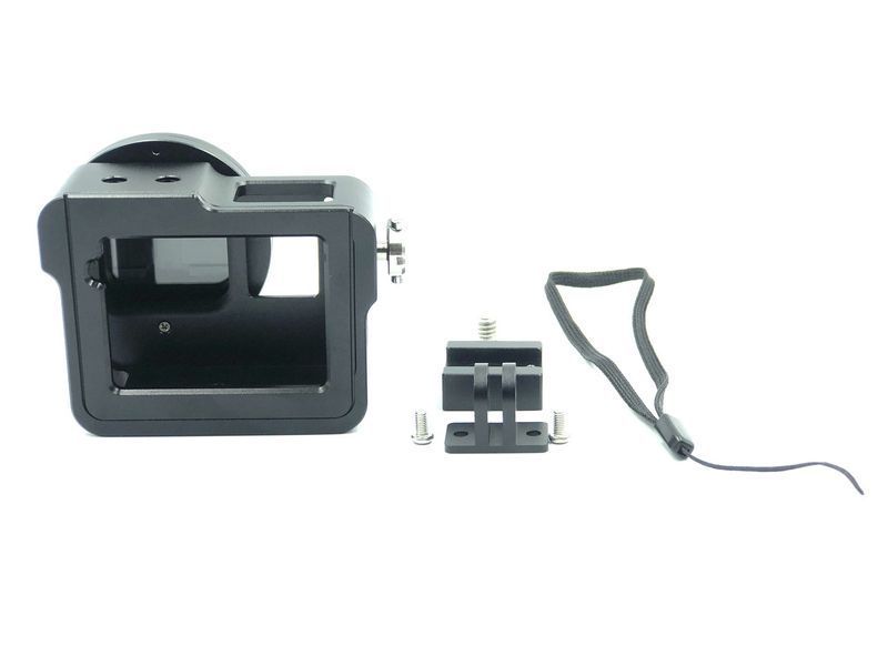 Металева рамка для GoPro Hero 7/5/6 з задньою кришкою і UV фільтром (Aluminum Frame) 00818 фото