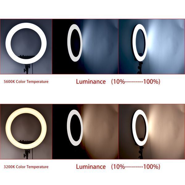 Кільцеве світло Visico RL-18II AC Ring Light (55W) 57645 фото