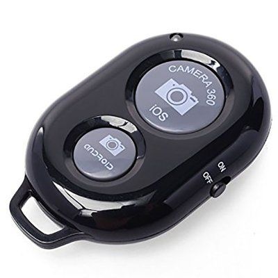 Bluetooth пульт (блютуз) для телефона, пульт для селфи Черный 00221/1 фото